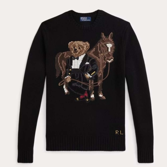 Polo Ralph Lauren Sweaters - Polo Ralph Lauren Polo Bear Wool Sweater